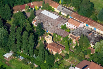Industrial estate at Eußerbach in Eußerthal in the state Rhineland-Palatinate, Germany