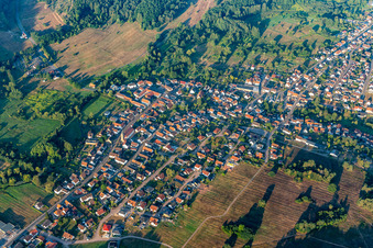 Fischbach bei Dahn in the state Rhineland-Palatinate, Germany out of the air