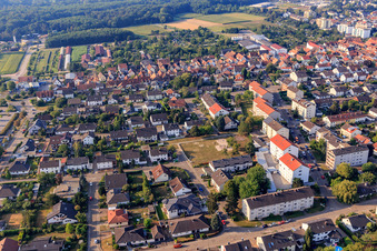 Medical district with Röntgenstr in Kandel in the state Rhineland-Palatinate, Germany