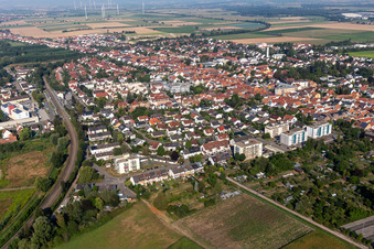 Holbeinstr in Kandel in the state Rhineland-Palatinate, Germany