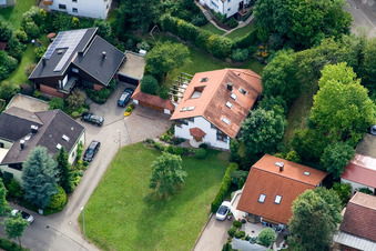 Luitgardweg in Herrenberg in the state Baden-Wuerttemberg, Germany