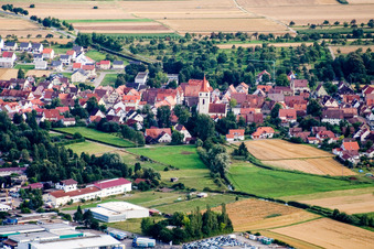 St. Magnus Church of the North in the district Altingen in Ammerbuch in the state Baden-Wuerttemberg, Germany