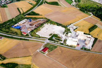 Building materials producer HASI Trockemörtel GmbH in the district Kayh in Herrenberg in the state Baden-Wuerttemberg, Germany