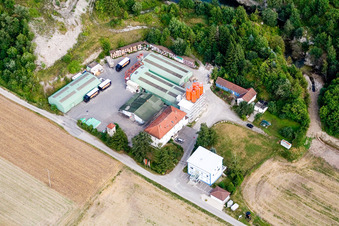 Epasit Gmbh special building materials at the old gypsum quarry in the district Altingen in Ammerbuch in the state Baden-Wuerttemberg, Germany