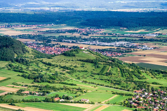 Orchard meadows in the district Wurmlingen in Rottenburg am Neckar in the state Baden-Wuerttemberg, Germany