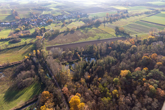 Billigheimer Bruch, Horbachtal between Barbelroth, Hergersweiler and Winden in Barbelroth in the state Rhineland-Palatinate, Germany
