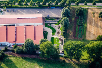 Vogelsitze GmbH, Kleinsteinbacherstraße 44 in the district Stupferich in Karlsruhe in the state Baden-Wuerttemberg, Germany out of the air