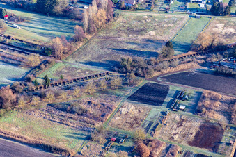 Tank blocker line of WW 2nd in Steinfeld in the state Rhineland-Palatinate, Germany