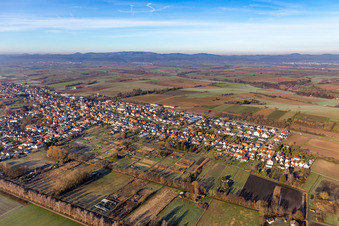 Steinfeld in the state Rhineland-Palatinate, Germany out of the air