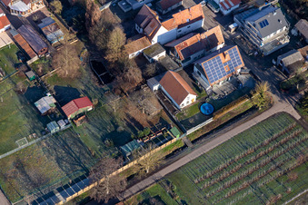 Bachweg x Pfeifferweg in Freckenfeld in the state Rhineland-Palatinate, Germany