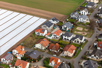 On Römerstr in Rheinzabern in the state Rhineland-Palatinate, Germany