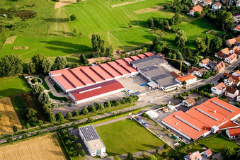 Vogelsitze GmbH, Kleinsteinbacherstraße 44 in the district Stupferich in Karlsruhe in the state Baden-Wuerttemberg, Germany out of the air