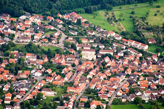 District Ittersbach in Karlsbad in the state Baden-Wuerttemberg, Germany