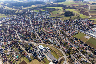 District Malmsheim in Renningen in the state Baden-Wuerttemberg, Germany