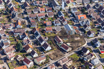 Evangelical Kindergarten Blumenstraße in Renningen in the state Baden-Wuerttemberg, Germany