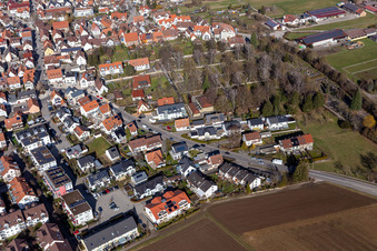 Cemetery Renningen in Renningen in the state Baden-Wuerttemberg, Germany