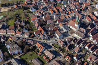 St. Peter's Church in Renningen in the state Baden-Wuerttemberg, Germany