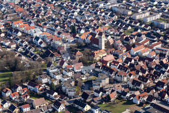 St. Veit Church in Gärtringen in the state Baden-Wuerttemberg, Germany