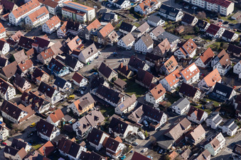 Marketplace in Gärtringen in the state Baden-Wuerttemberg, Germany