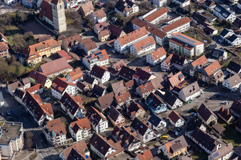Suburb in Gärtringen in the state Baden-Wuerttemberg, Germany