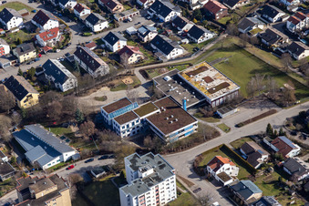 Peter Rosegger School and Hall in Gärtringen in the state Baden-Wuerttemberg, Germany