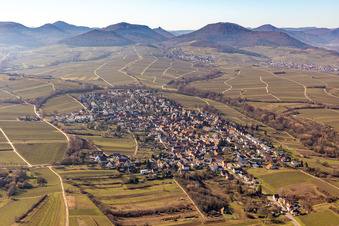 District Arzheim in Landau in der Pfalz in the state Rhineland-Palatinate, Germany out of the air