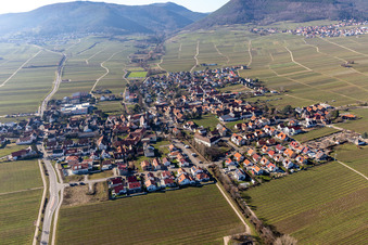 Hainfeld in the state Rhineland-Palatinate, Germany out of the air
