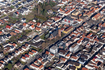 Catholic Church of St. Maximilian in Maxdorf in the state Rhineland-Palatinate, Germany