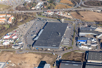 Store of the Supermarket real in Bruehl in the state Baden-Wuerttemberg, Germany