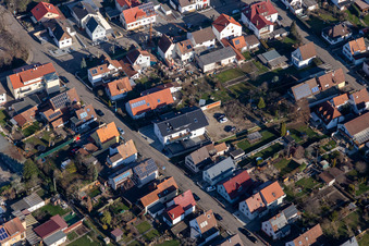 Oblique view of Kandel in the state Rhineland-Palatinate, Germany