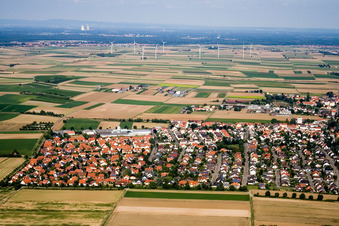 Laurentiusring in Herxheim bei Landau in the state Rhineland-Palatinate, Germany