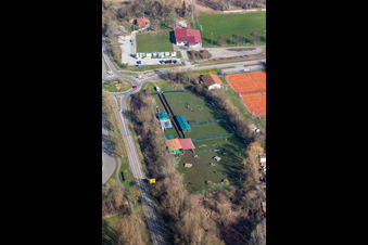 Tennis and dog sports club in Rohrbach in the state Rhineland-Palatinate, Germany
