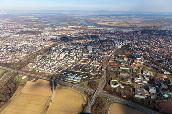 West in Speyer in the state Rhineland-Palatinate, Germany