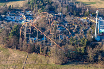 Leisure Centre - Amusement Park Holiday Park GmbH on Holidayparkstrasse in Hassloch in the state Rhineland-Palatinate