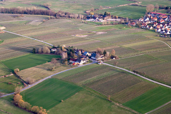 Windhof, green border to France in Schweighofen in the state Rhineland-Palatinate, Germany