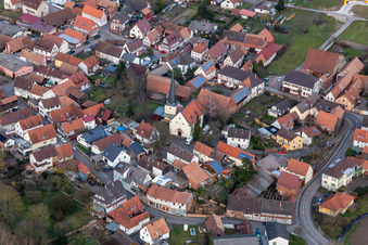 Protestant Church in Barbelroth in the state Rhineland-Palatinate, Germany