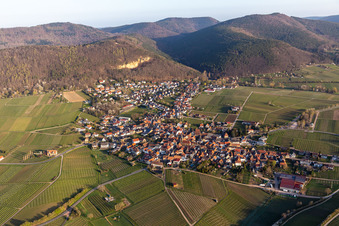 Frankweiler in the state Rhineland-Palatinate, Germany out of the air