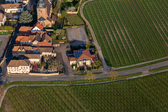 The wine house Vinothek Meßmer, Ritterhof zur Rose in Burrweiler in the state Rhineland-Palatinate, Germany