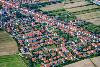 Rennbahnstraße x Harzofen in Haßloch in the state Rhineland-Palatinate, Germany