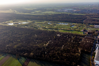 Golf Course Landgut Dreihof - GOLF Absolute in the district Dreihof in Essingen in the state Rhineland-Palatinate, Germany out of the air