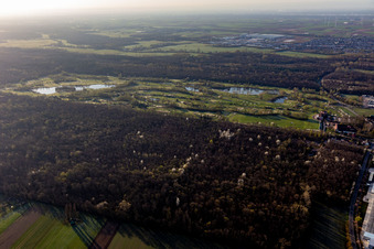 Golf Course Landgut Dreihof - GOLF Absolute in the district Dreihof in Essingen in the state Rhineland-Palatinate, Germany seen from above