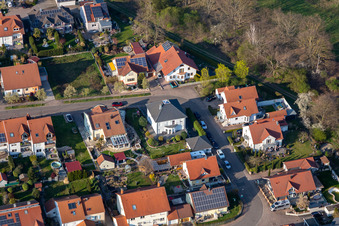 Robert Koch Street in Bellheim in the state Rhineland-Palatinate, Germany