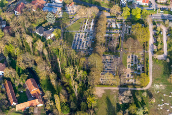 Cemetery in Hördt in the state Rhineland-Palatinate, Germany