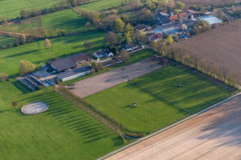Horse boarding at Palatino Ranch in Steinweiler in the state Rhineland-Palatinate, Germany