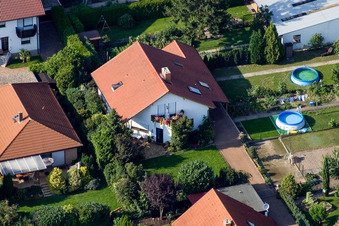 Fritz-Haber-Straße in Haßloch in the state Rhineland-Palatinate, Germany