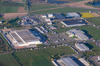 REWE central warehouse in the district Hugsweier in Lahr in the state Baden-Wuerttemberg, Germany