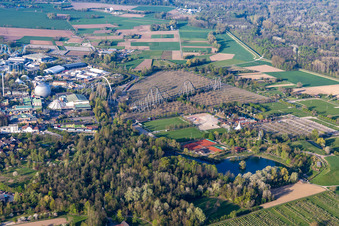 Empty parking of the closed Leisure-Park Europa Park in Rust in the state Baden-Wuerttemberg, Germany