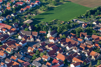 St. Philip and St. James in the district Hesselbach in Üchtelhausen in the state Bavaria, Germany