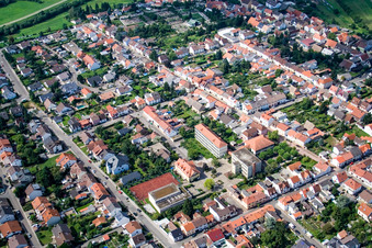 Albert Schweitzer School Center in Altlußheim in the state Baden-Wuerttemberg, Germany