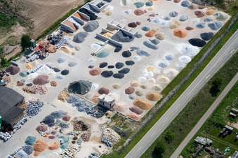 Garden Gravel Company, Badische Terrazzo Handelsgesellschaft mbH Huttenheimer Landstraße 2-6 in the district Neudorf in Graben-Neudorf in the state Baden-Wuerttemberg, Germany